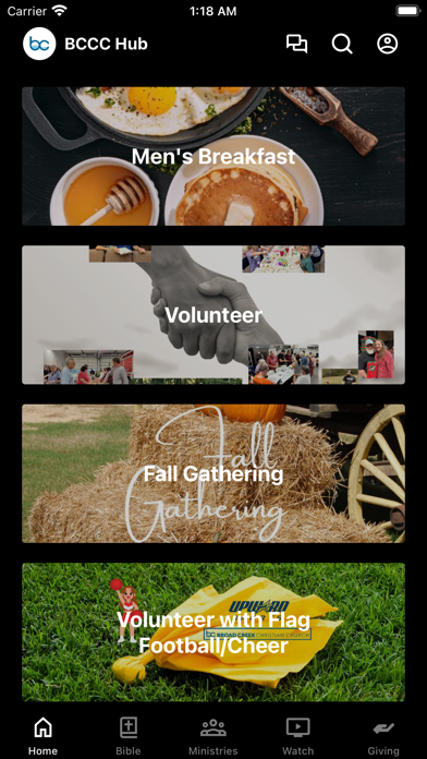 Screenshot #1 pour Broad Creek Christian Church