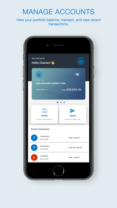Sanlam Unit Trust EA Screenshot