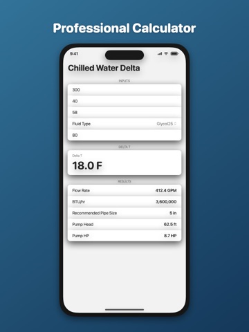 ChilledWater Delta iPad screenshot
