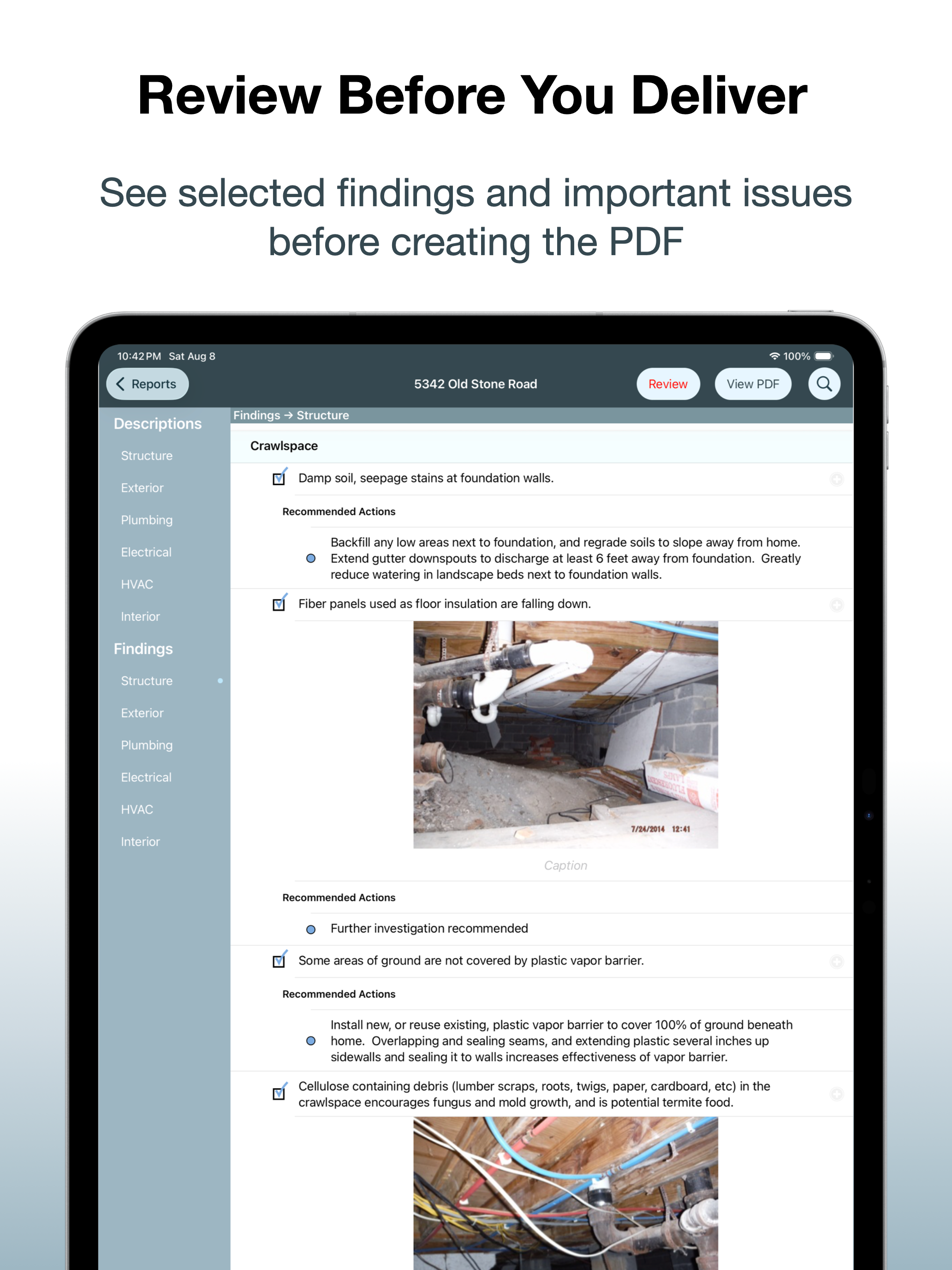 Inspectix: Inspection Reports screenshot 6