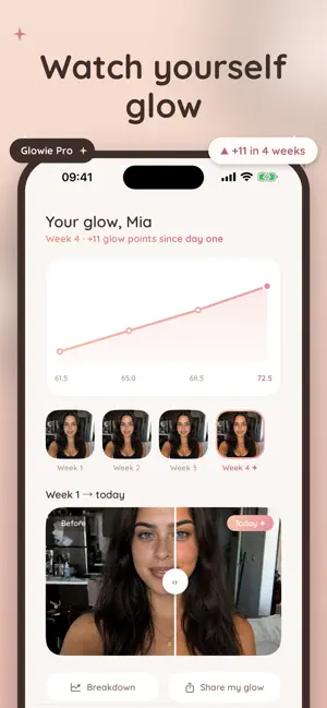 Glowie: AI Skin Scanner & Glow screenshot 3