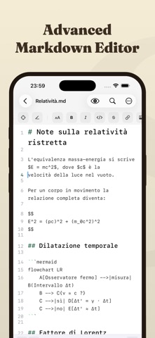 Inkiostro: Markdown Editor Screenshot 1 of 9