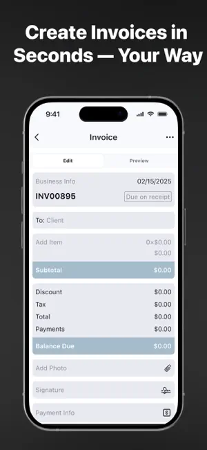 Invoice Maker: Bill Generator. screenshot 4
