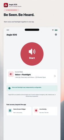 AegisSOS Screenshot 1 of 3