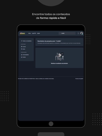 GTS CURSOS AUTOMOTIVOS iPad screenshot
