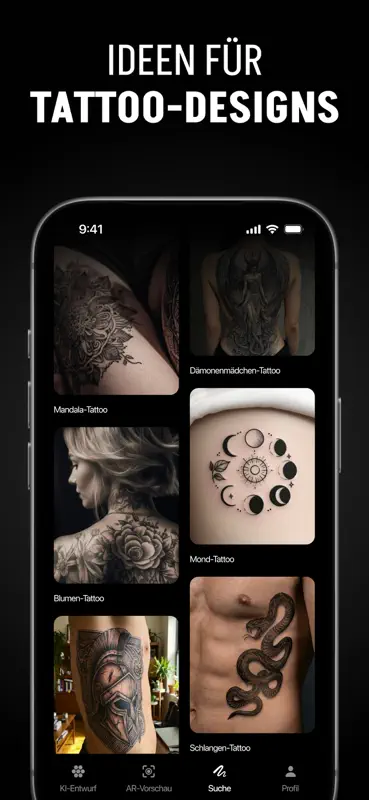 Tattoo AI - Tattoo Design screenshot 6 of 8
