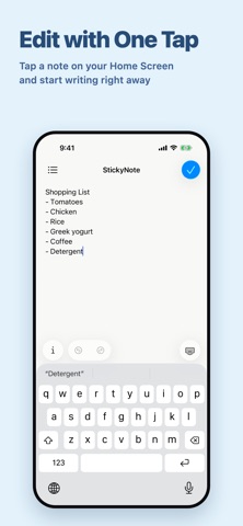 Sticky Notes: Notepad Widget Screenshot 5 of 10