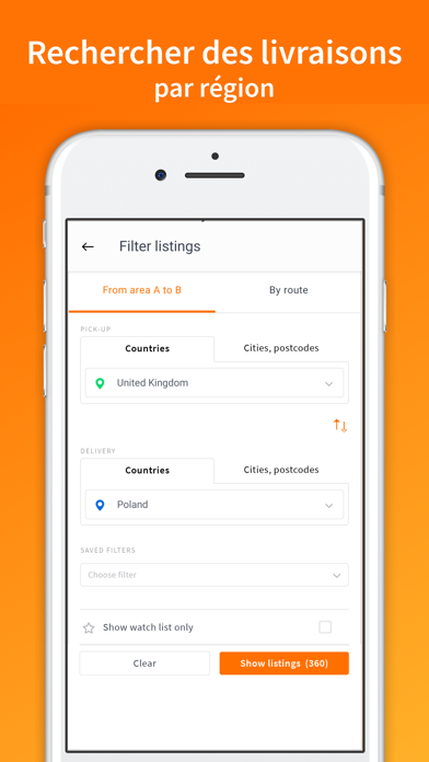 Screenshot #3 pour Clicktrans – for couriers