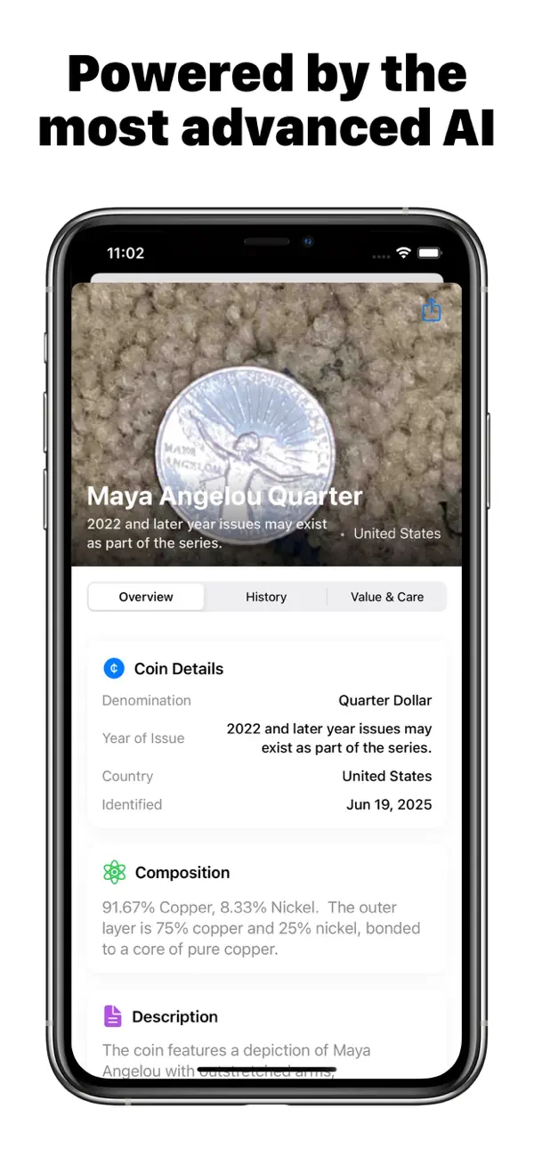 #1. Coin Identifier (iOS) di: Kawaii