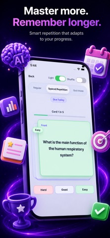 FlashPrint AI: Learn Anything iPhone screenshot