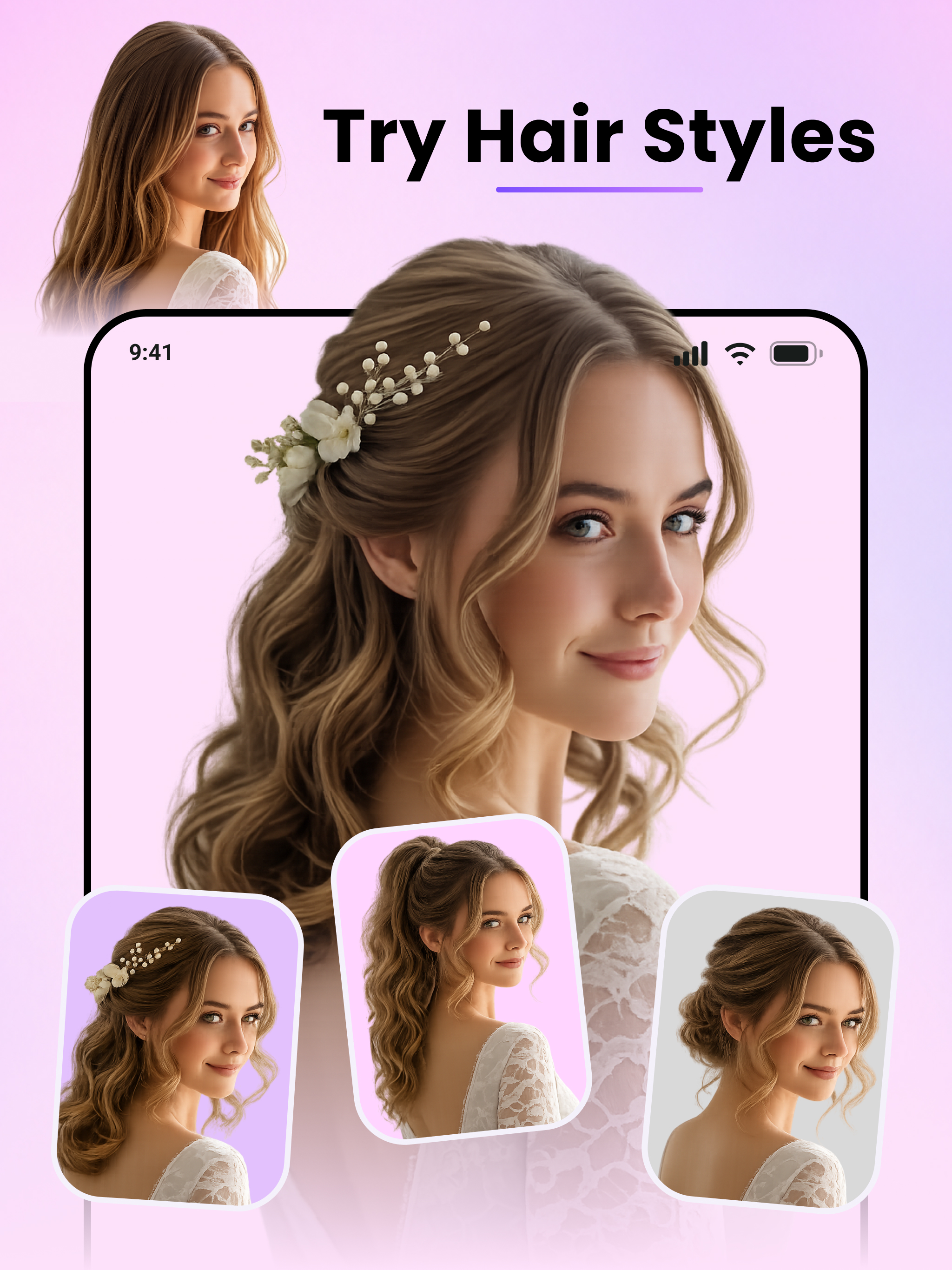AI Hairstyle Try On : Hairvia screenshot 11