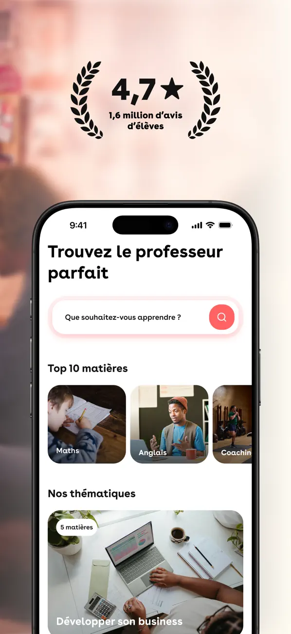 Screenshot #2 pour Superprof | Cours particuliers