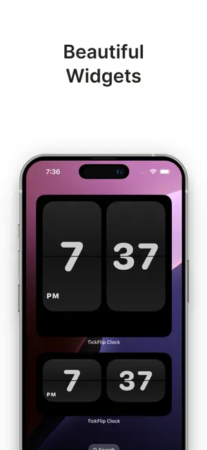 TickFlip Clock screenshot 2