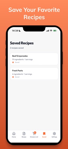 CookPrep AI: Grocery List screenshot