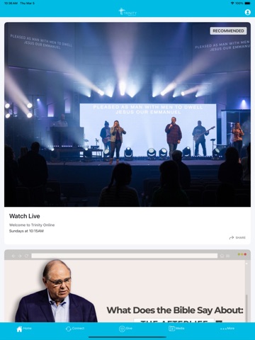 Trinity Baptist Church app screenshot 3