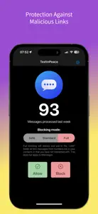 TextInPeace Spam Text Blocker screenshot #4 for iPhone