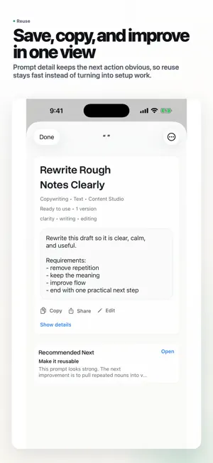 PromptWallet AI Prompt Library screenshot 4