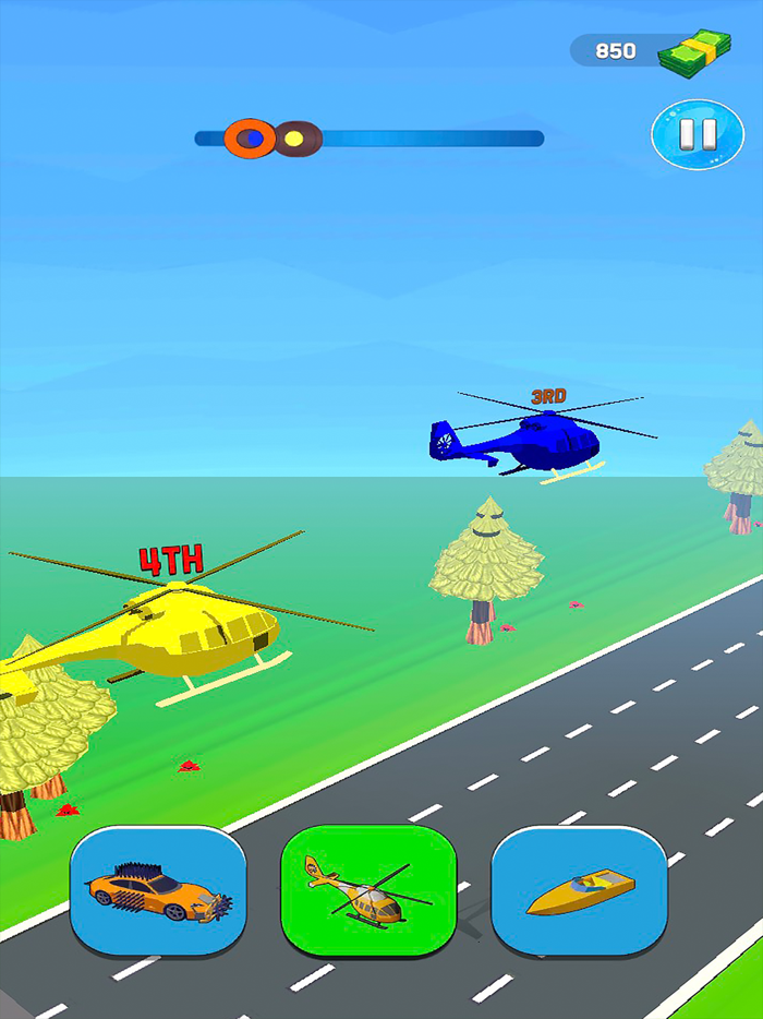 Shape Shifter Transform Games