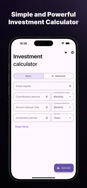 Investment Calculator with AI screenshot 1