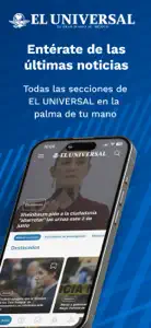 El Universal + screenshot #1 for iPhone