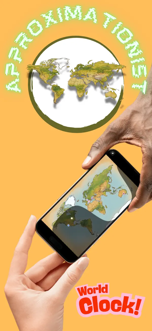 Screenshot #1 pour Approximationist World Clock