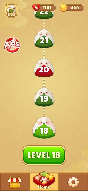 Bento Flow: Food Sort screenshot 1