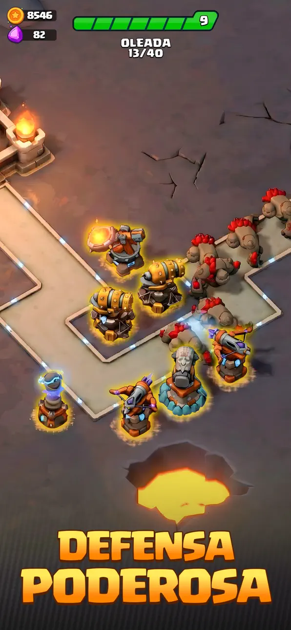 Arcane Arena: Tower Defense TD iOS Mod IPA screenshot 4 - iOS game interface