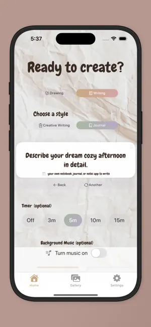 Prompt and Pencil screenshot 2