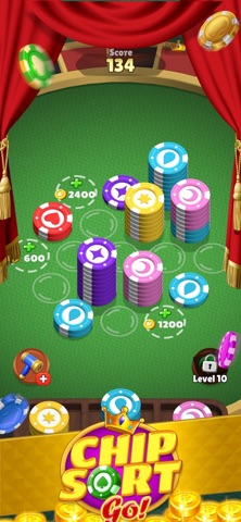 Chip Sort Go iPhone screenshot