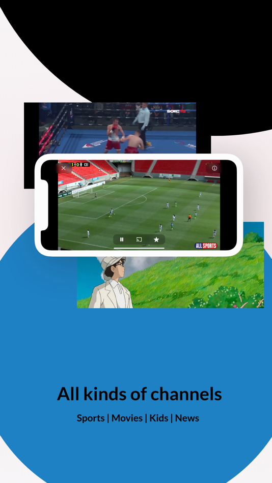 #3. Easy TV - Watch IPTV (iOS) By: 芬 江