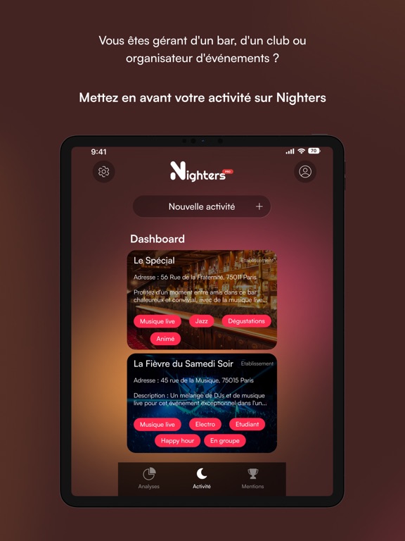 Screenshot #4 pour Nighters PRO