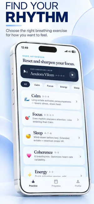 Slow Breath - Breathwork screenshot 1