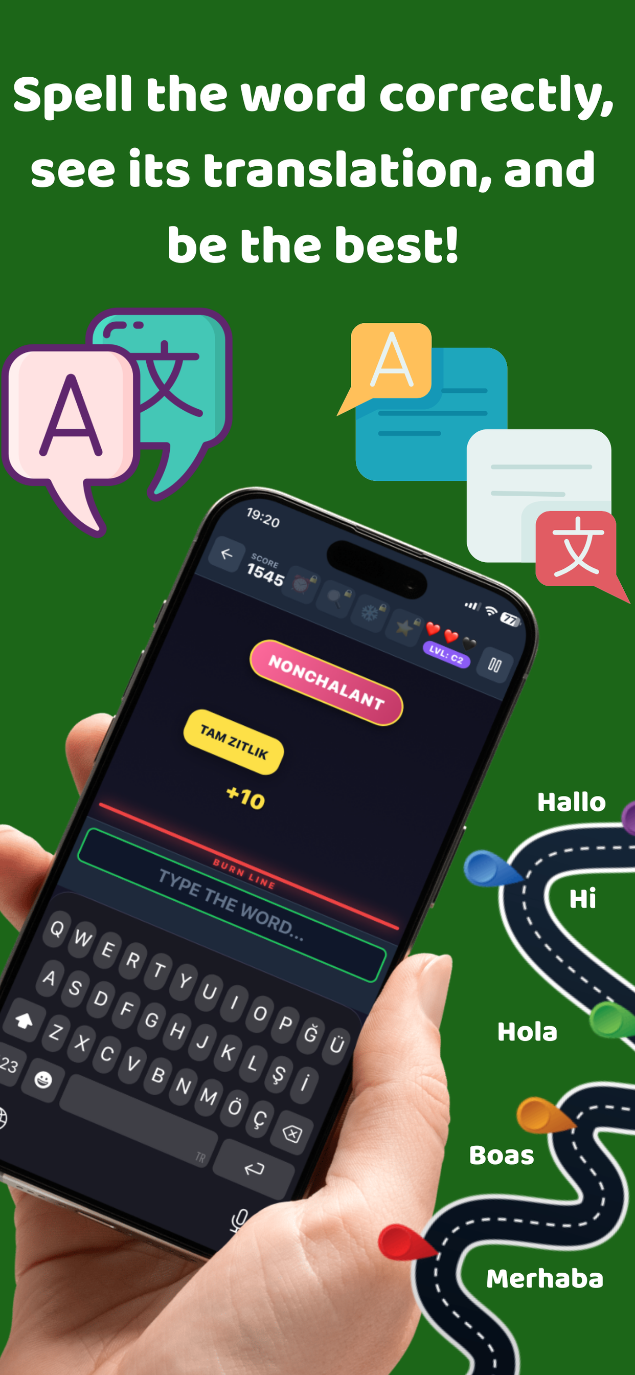 Word Rush: Learn Languages screenshot 4