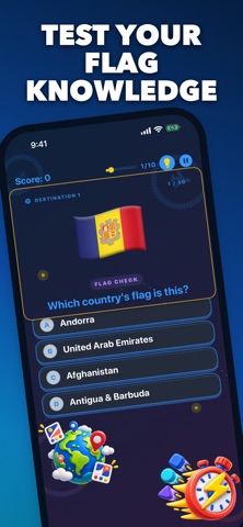Flag Matching Game: Flag Rush Screenshot 1 of 5