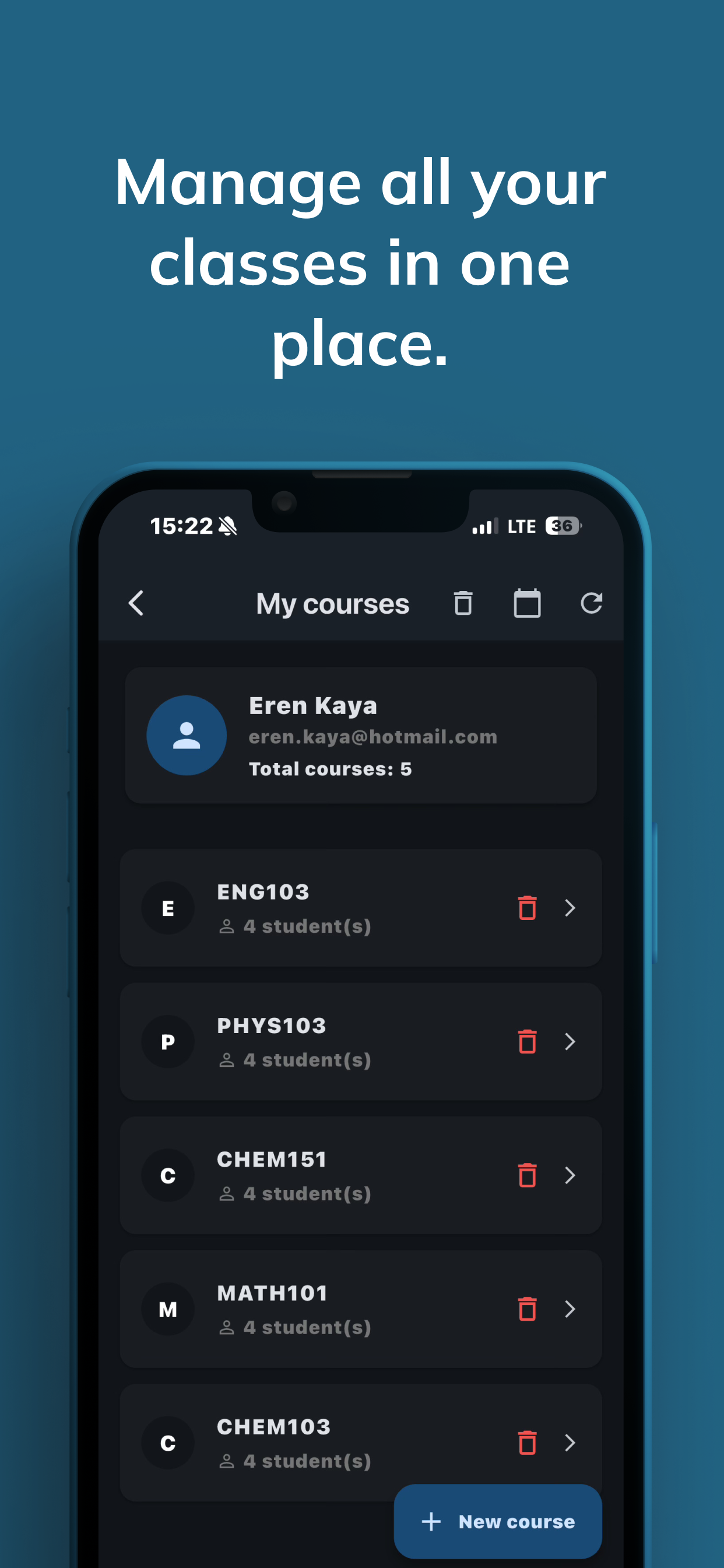 ClassCheck: Attendance Tracker screenshot 6