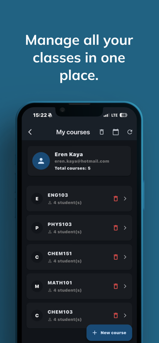 ClassCheck: Attendance Tracker Screenshot 6 of 7
