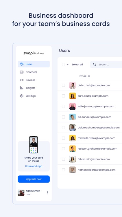 Swopi: Digital Business Card screenshot-7