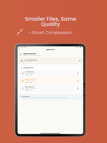 PDFz - Scanner & Converter iPad screenshot