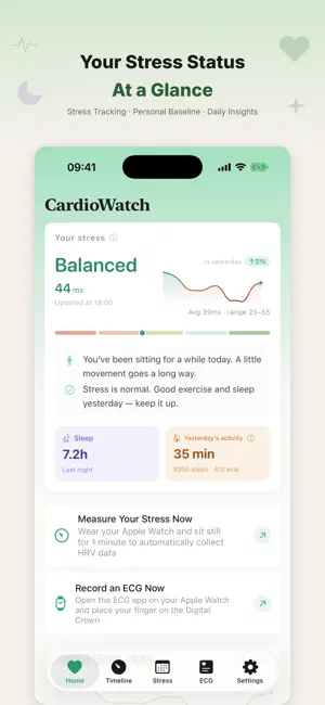 CardioWatch Pro screenshot 2