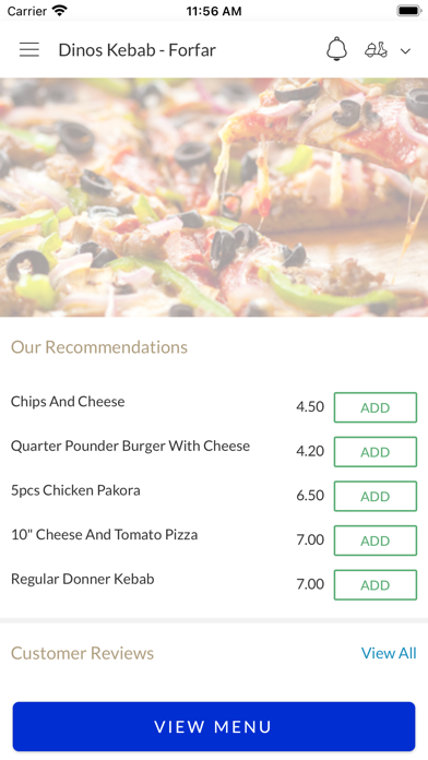 Dinos Kebab Forfar Screenshot