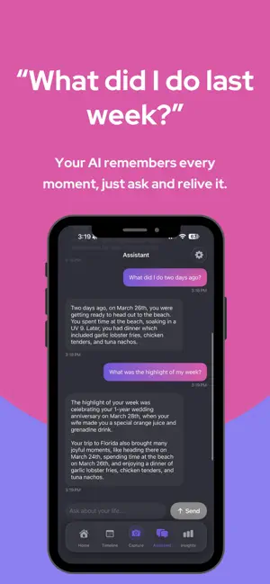 Relive - AI Journal & Diary screenshot 2
