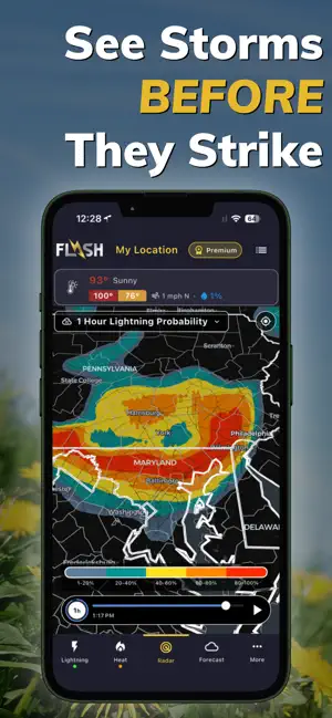 Flash Weather: Future Radar screenshot 1