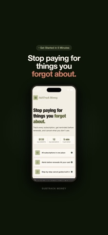 SubTrack Money Screenshot 5 of 5
