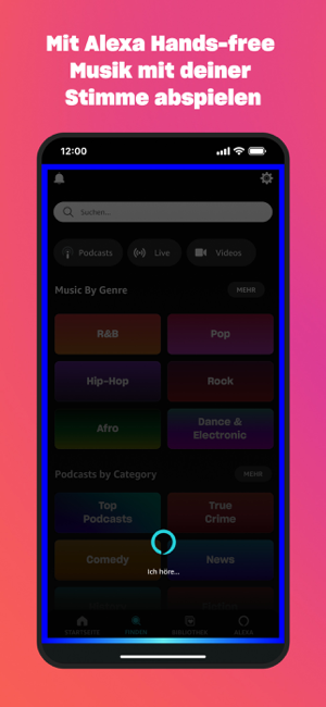 ‎Amazon Music: Musik & Podcasts Screenshot