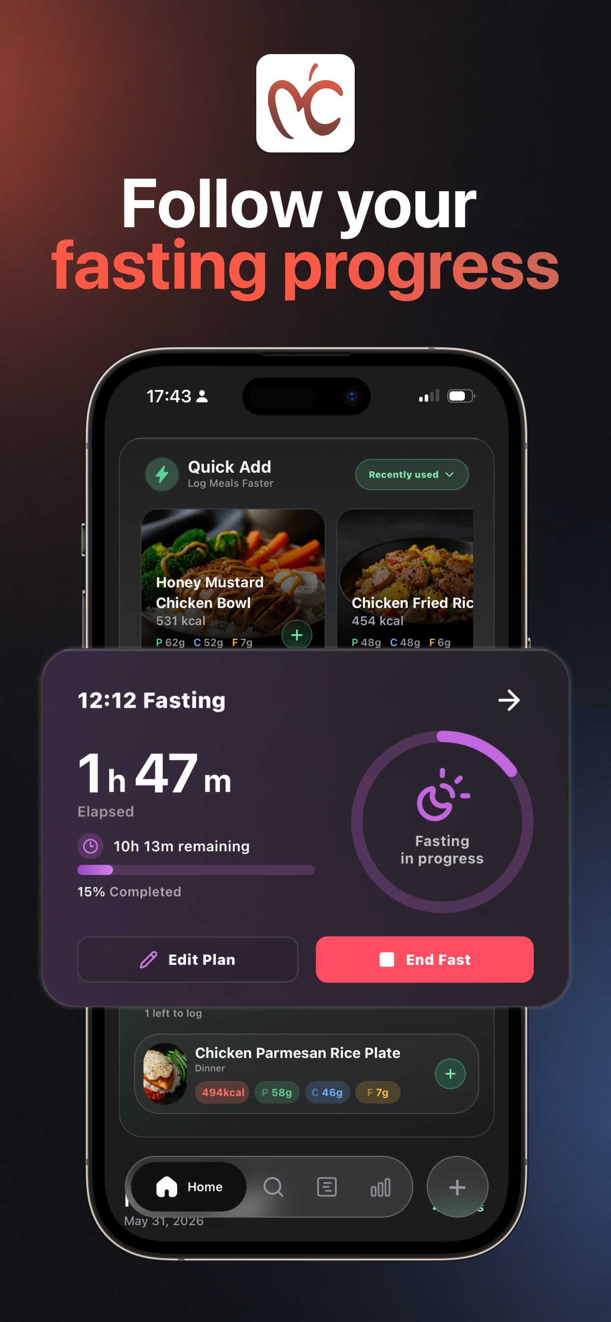 MyCals: Calorie Counter