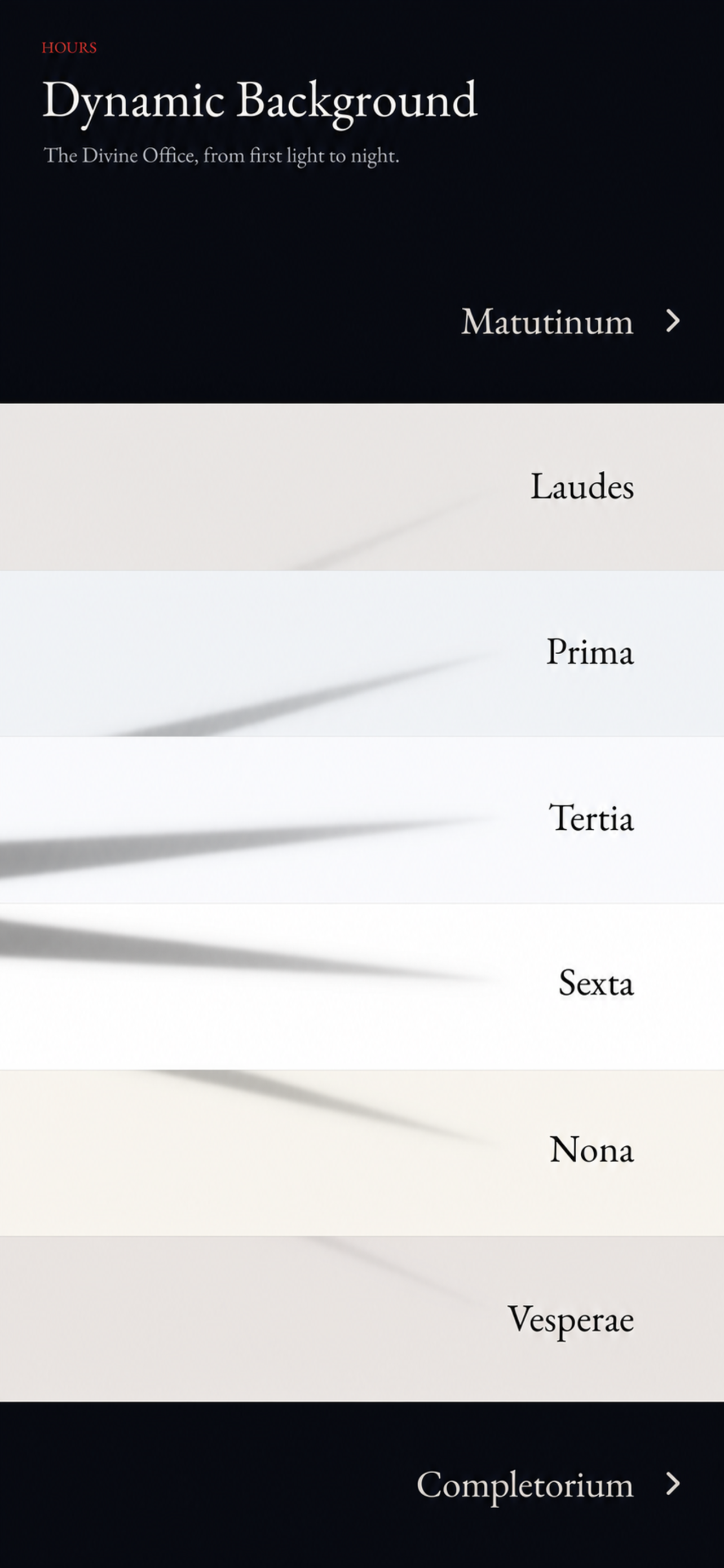 Hours: Roman Breviary screenshot 5