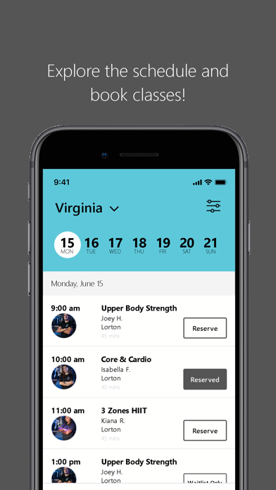 Hodges Fit iPhone screenshot 3 - Health & Fitness app