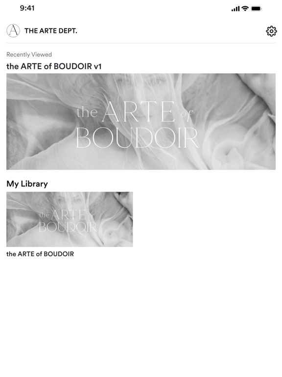 THE ARTE DEPT iPad screenshot 2 - Education app