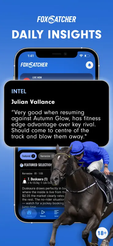 Foxcatcher- Racing Insights screenshot 2 of 5