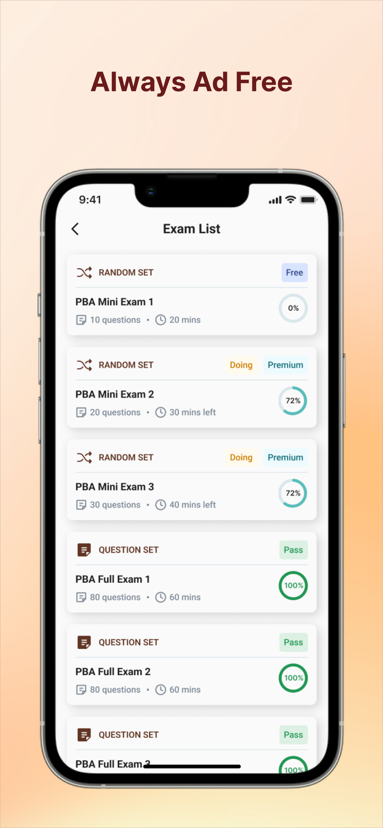 PMI-PBA Exam Simulator
